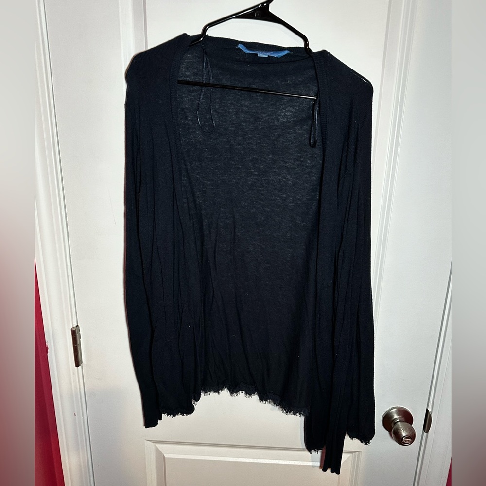 Black long Sleeve Sweater Cardigan Simply Vera Vera Wang